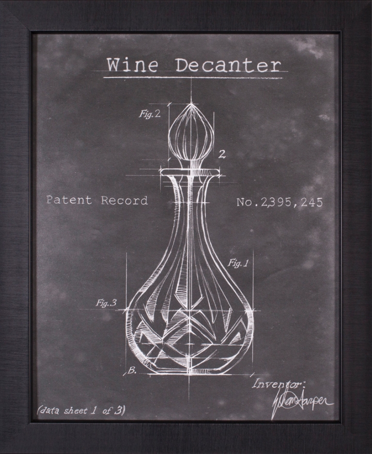 Barware Blueprint VIII Art Effects Inc