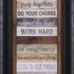 Family Rules Shutter