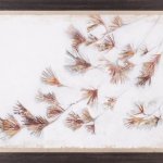 Golden Pine Branches I