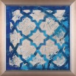 Stained Glass Indigo IV