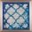 Stained Glass Indigo I