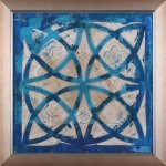 Stained Glass Indigo I