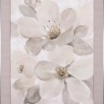 White On White Floral II