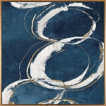 Abstract Blue Circles II