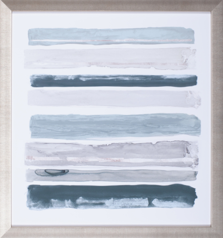 Teal Rothkoes Stripes I