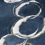 Abstract Blue Circles II